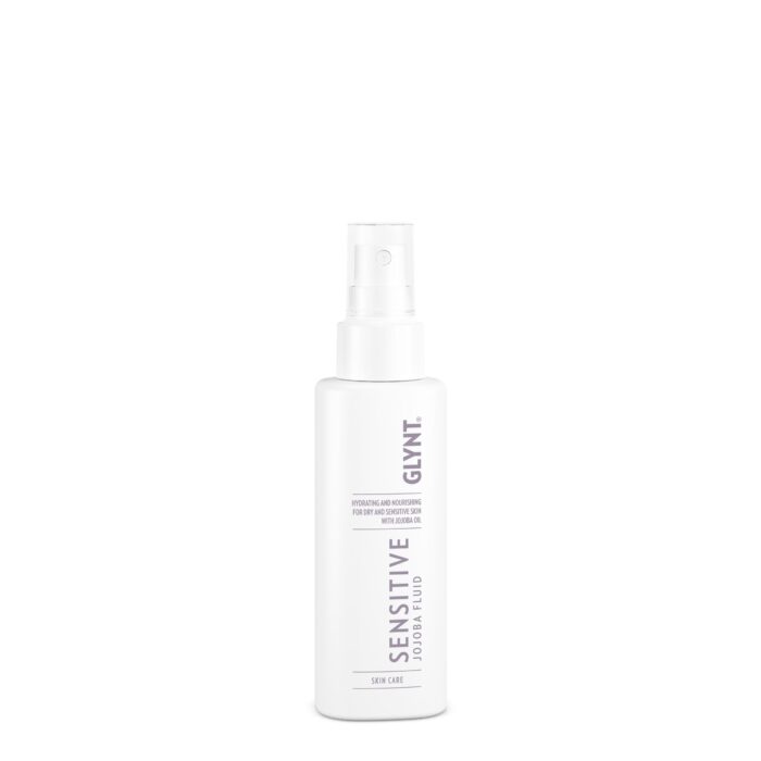 SENSITIVE Jojoba Fluid ist ein sprühbares Hautöl mit hochwertigen Edel-Lipiden und kaltgepresstem Jojoba-Öl für empfindliche oder trockene Haut. Es erhöht das Feuchtigkeits-Speichervermögen und verleiht ein samtweiches und geschmeidiges Hautgefühl. SENSITIVE Jojoba Fluid ist sowohl für Körper als auch Gesicht ideal geeignet. Die dermatologisch orientierte Rezeptur ist parfumfrei und enthält weder Konservierungsmittel, Emulgatoren noch Farbstoffe. Für trockene und empfindliche Haut empfehlen wir außerdem das SENSITIVE Shower Gel, das SENSITIVE Hand & Nail Balm und die SENSITIVE Eye Cream.