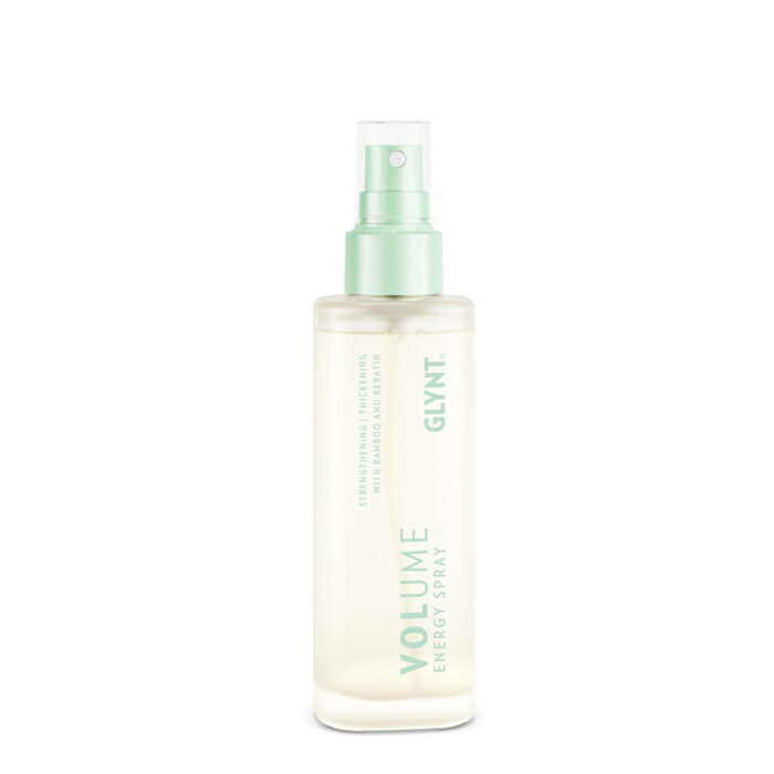 Das GLYNT VOLUME Energy Spray ist ideal für feines Haar geeignet. Direkt nach der Anwendung im handtuchtrockenen Haar sorgt das Spray für sichtbare Fülle und dauerhaften Glanz – ohne das Haar zu beschweren.
