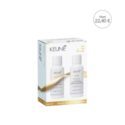Erlebe mehr Volumen mit der Keune Giftbox Absolute Volume - Small 2 x 80 ml! Perfekt für Reisen oder als Geschenk. Hol dir deine Box!