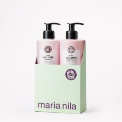 Gönnen Sie sich das exklusive Maria-Nila-Pure-Volume-Duo-Bundle 2 x 500 ml, das Volumen und Feuchtigkeit kombiniert. Erleben Sie den Salon-Look zu Hause!