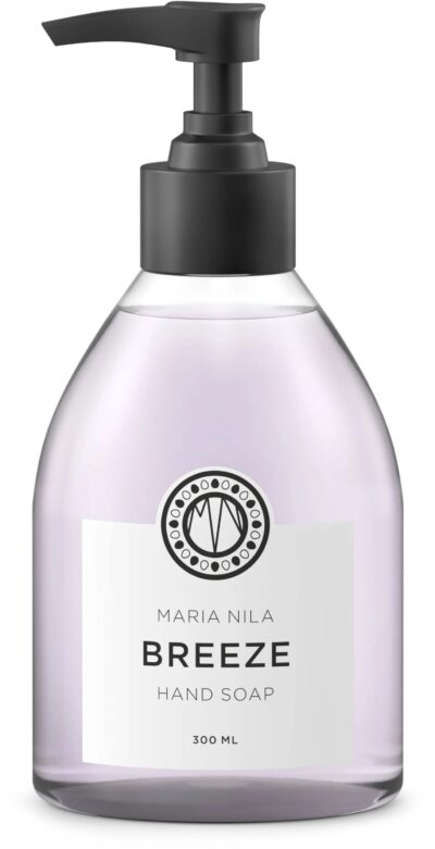 Beschreibung Mehr Details über Maria Nila Hand Soap Breeze Die Maria Nila Handseife Breeze ist eine flüssige Handseife mit dem frischen Duft einer Sommerbrise. Sie reinigt die Hände sanft und hinterlässt ein gepflegtes Hautgefühl. Enthält 100 % vegane Inhaltsstoffe. Frei von Sulfaten