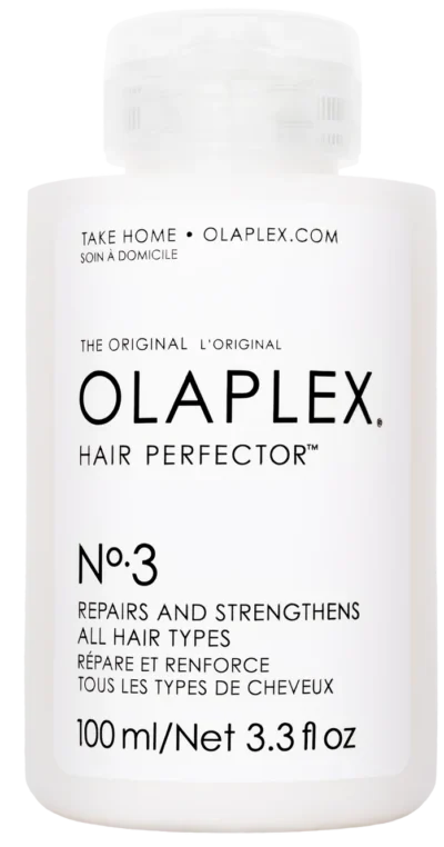 Beschreibung Stärkende und reparierende Haarpflege vor & nach dem Friseurbesuch – Olaplex Hair Perfector No. 3! Nun hat die Suche nach dem magischen Wirkstoff, der die Haarwelt verändert  mit Olaplex, ein Ende. Olaplex ist der neue Wirkstoff zum Schutz Ihrer Haar. Olaplex stärkt die Haare, macht sie gesünder und verlängert die Leuchtkraft ihrer Farbe. Wie? Indem geschädigte Disulfidbrücken im Haar wirksam miteinander verbunden werden. Zu schön um wahr zu sein? Für Haar-Koryphäen wie Tracy Cunninghem oder Guy Tang und ihre namenhaften Kunden wie Kim Kardashian, J.Lo. uvm. ist Olaplex längst ein unverzichtbares Must bei jeder Colorationsbehandlung. Olaplex Hair Perfector No. 3 dient der Anwendung zu Hause – einmal in der Woche benutzt, ist er eine nachhaltig wirksame Pflege und bereitet perfekt auf das nächste Färben oder den nächsten Friseurbesuch vor. Eigenschaften des Olaplex Hair Perfector No. 3 regeneriert beim Färben beschädigte Haarstruktur erzeugt lang anhaltende Farbergebnisse bildet eine stärkende Keratinschicht Frei von Silikonen, Sulfaten, Phthalaten, DEA, Aldehyden und Gluten Nicht an Tieren getestet Schützt das Haar vor Schädigungen bei Blondieren und Colorationen sorgt für gesundes, starkes und glänzendes Haar OLAPLEX N3 Original Anwendung des Olaplex Hair Perfector No. 3 Olaplex Hair Perfector No. 3 in das handtuchgetrocknete Haar einmassieren und gleichmäßig mit einem Kamm oder einer Bürste verteilen. Mindestens 10 Minuten einwirken lassen. Anschließend gründlich auswaschen und wie gewohnt mit Shampoo und Conditioner nachbehandeln.